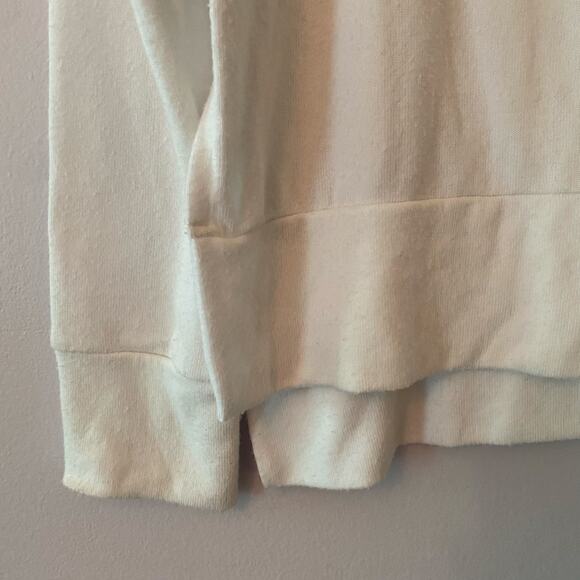 Beyond Yoga White Crewneck Pullover Sweater Loungewear Women's size Medium - Picture 4 of 9